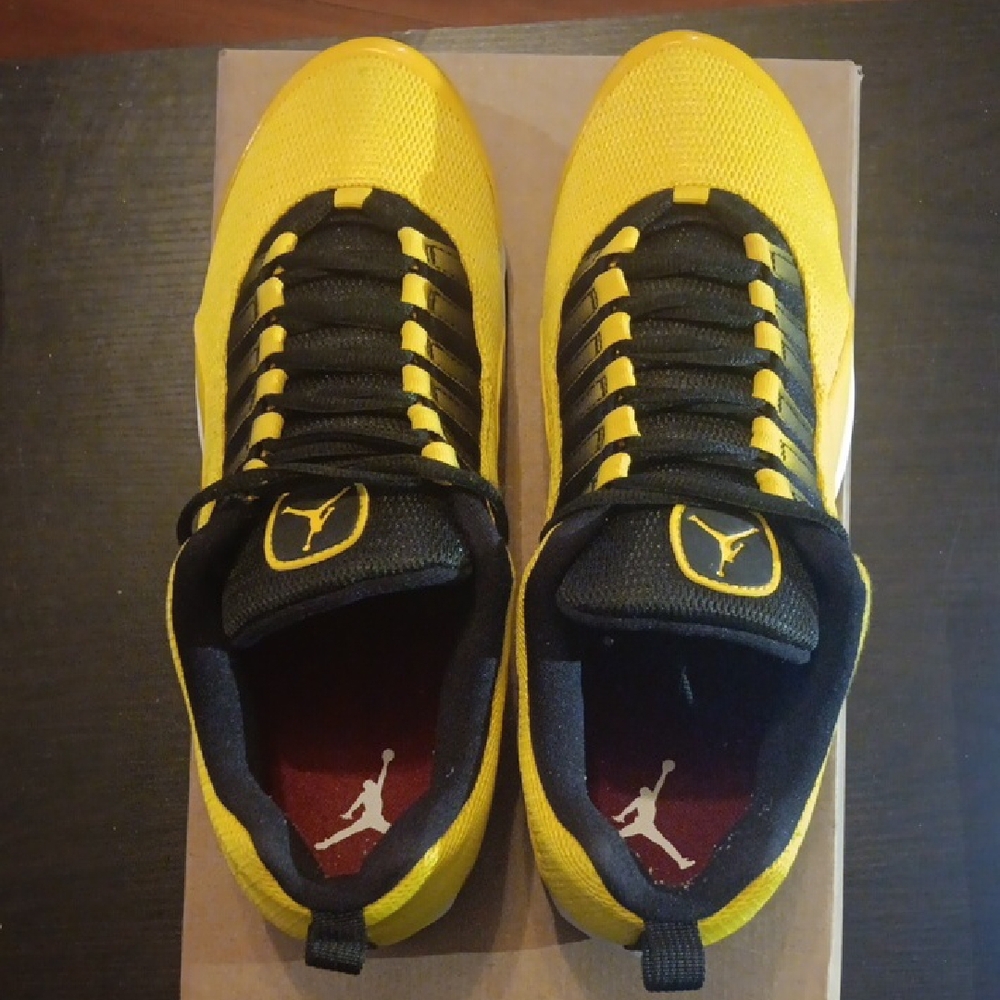 Air Jordan Comfort (CMFT) Rare Air Max 10 (2011) 'Yellow' Men 9.5 W 11 EUC W/BOX - Picture 6 of 12